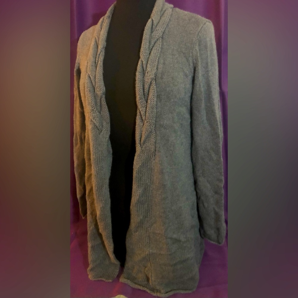 Dark Grey, Christopher & Banks sweater. S